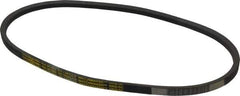 Continental ContiTech - Section A, 36" Outside Length, V-Belt - Wingprene Rubber-Impregnated Fabric, HY-T Matchmaker, No. A34 - Top Tool & Supply