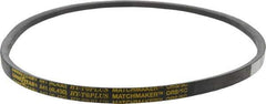 Continental ContiTech - Section A, 43" Outside Length, V-Belt - Wingprene Rubber-Impregnated Fabric, HY-T Matchmaker, No. A41 - Top Tool & Supply