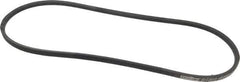 Continental ContiTech - Section A, 48" Outside Length, V-Belt - Wingprene Rubber-Impregnated Fabric, HY-T Matchmaker, No. A46 - Top Tool & Supply