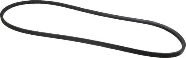 Continental ContiTech - Section A, 49" Outside Length, V-Belt - Wingprene Rubber-Impregnated Fabric, HY-T Matchmaker, No. A47 - Top Tool & Supply