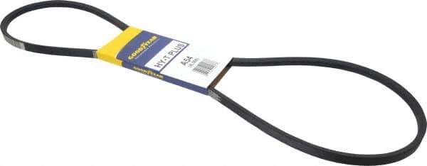 Continental ContiTech - Section A, 56" Outside Length, V-Belt - Wingprene Rubber-Impregnated Fabric, HY-T Matchmaker, No. A54 - Top Tool & Supply