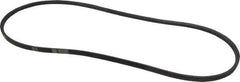 Continental ContiTech - Section A, 58" Outside Length, V-Belt - Wingprene Rubber-Impregnated Fabric, HY-T Matchmaker, No. A56 - Top Tool & Supply