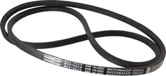 Continental ContiTech - Section A, 68" Outside Length, V-Belt - Wingprene Rubber-Impregnated Fabric, HY-T Matchmaker, No. A66 - Top Tool & Supply