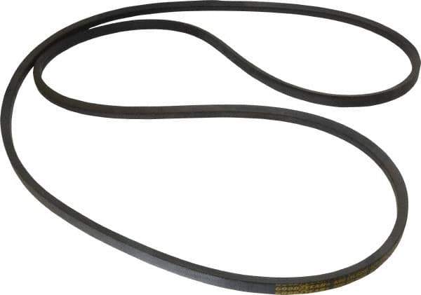 Continental ContiTech - Section A, 82" Outside Length, V-Belt - Wingprene Rubber-Impregnated Fabric, HY-T Matchmaker, No. A80 - Top Tool & Supply