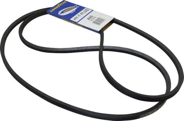 Continental ContiTech - Section A, 87" Outside Length, V-Belt - Wingprene Rubber-Impregnated Fabric, HY-T Matchmaker, No. A85 - Top Tool & Supply