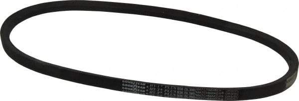 Continental ContiTech - Section B, 39" Outside Length, V-Belt - Wingprene Rubber-Impregnated Fabric, HY-T Matchmaker, No. B36 - Top Tool & Supply