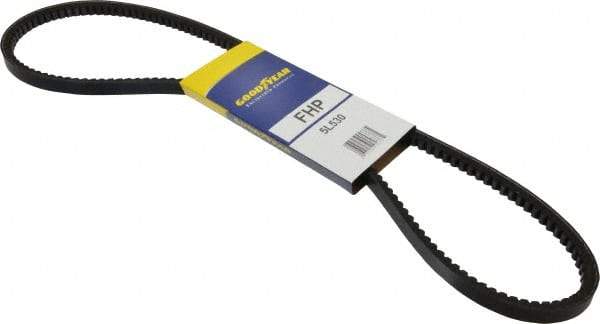 Continental ContiTech - Section 5L, 53" Outside Length, V-Belt - High Traction Rubber, Fractional HP, No. 5L530 - Top Tool & Supply