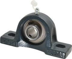 Value Collection - 5" OALBall Bearing Pillow Block - Cast Iron - Top Tool & Supply