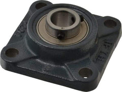 Value Collection - 3-3/8" OALBall Bearing Pillow Block - Cast Iron - Top Tool & Supply