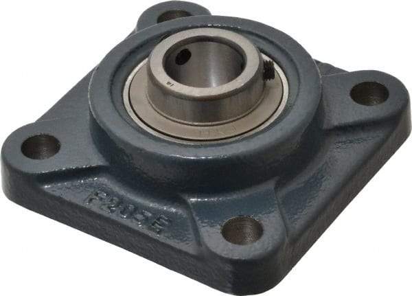 Value Collection - 3-3/4" OALBall Bearing Pillow Block - Cast Iron - Top Tool & Supply