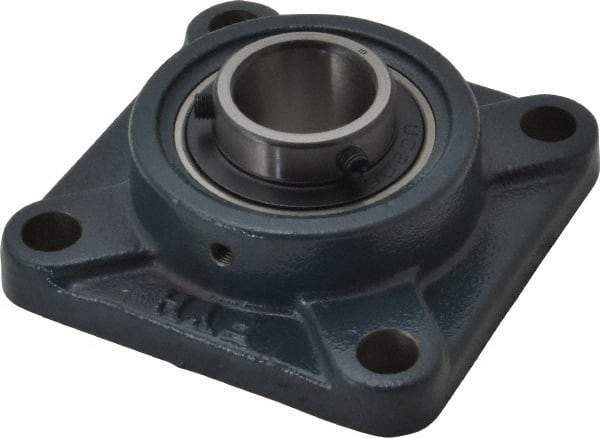 Value Collection - 4-1/4" OALBall Bearing Pillow Block - Cast Iron - Top Tool & Supply