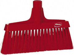 Vikan - 6-3/4" OAL Polyester Bristle Lobby Broom - 3" Bristle Length, 9-1/2" Wide - Top Tool & Supply