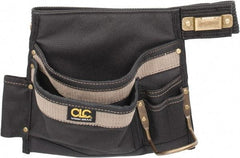 CLC - 46" Max Waste Tool Belt - 6 Pocket, 2" Wide, Tan/Black, Polyester - Top Tool & Supply