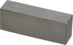 Mitutoyo - 0.5" Rectangular Steel Gage Block - Accuracy Grade 0, Includes Certificate of Inspection - Top Tool & Supply