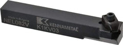 Kennametal - Internal/External Thread, Left Hand Cut, 1/2" Shank Width x 1/2" Shank Height Indexable Threading Toolholder - 3-1/2" OAL, N.2R Insert Compatibility, NE Toolholder, Series Top Notch - Top Tool & Supply