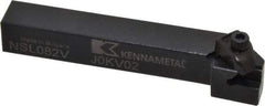 Kennametal - Internal/External Thread, Left Hand Cut, 1/2" Shank Width x 1/2" Shank Height Indexable Threading Toolholder - 3-1/2" OAL, N.2L Insert Compatibility, NS Toolholder, Series Top Notch - Top Tool & Supply