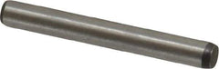 Made in USA - 3/32" Diam x 3/4" Pin Length 416 Stainless Steel Precision Dowel Pin - Passivated Finish, C 36-42 Hardness, 2 Beveled End - Top Tool & Supply