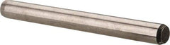 Made in USA - 5/32" Diam x 1-1/2" Pin Length 416 Stainless Steel Precision Dowel Pin - Passivated Finish, C 36-42 Hardness, 2 Beveled End - Top Tool & Supply