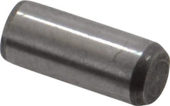 Made in USA - 5/32" Diam x 3/8" Pin Length 416 Stainless Steel Precision Dowel Pin - Passivated Finish, C 36-42 Hardness, 2 Beveled End - Top Tool & Supply