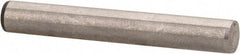 Made in USA - 3/16" Diam x 1-3/8" Pin Length 416 Stainless Steel Precision Dowel Pin - Passivated Finish, C 36-42 Hardness, 2 Beveled End - Top Tool & Supply