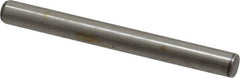 Made in USA - 1/4" Diam x 2-1/2" Pin Length 416 Stainless Steel Precision Dowel Pin - Passivated Finish, C 36-42 Hardness, 2 Beveled End - Top Tool & Supply