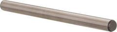 Made in USA - 1/4" Diam x 3-1/2" Pin Length 416 Stainless Steel Precision Dowel Pin - Passivated Finish, C 36-42 Hardness, 2 Beveled End - Top Tool & Supply