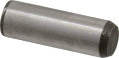 Made in USA - 1/4" Diam x 3/4" Pin Length 416 Stainless Steel Precision Dowel Pin - Passivated Finish, C 36-42 Hardness, 2 Beveled End - Top Tool & Supply