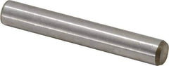 Made in USA - 3/8" Diam x 2-1/2" Pin Length 416 Stainless Steel Precision Dowel Pin - Passivated Finish, C 36-42 Hardness, 2 Beveled End - Top Tool & Supply