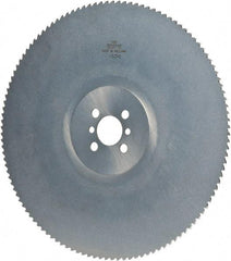 Kinkelder Saw - 350mm Blade Diam, 120 Teeth, High Speed Steel Cold Saw Blade - 40mm Arbor Hole Diam, 2.5mm Blade Thickness - Top Tool & Supply