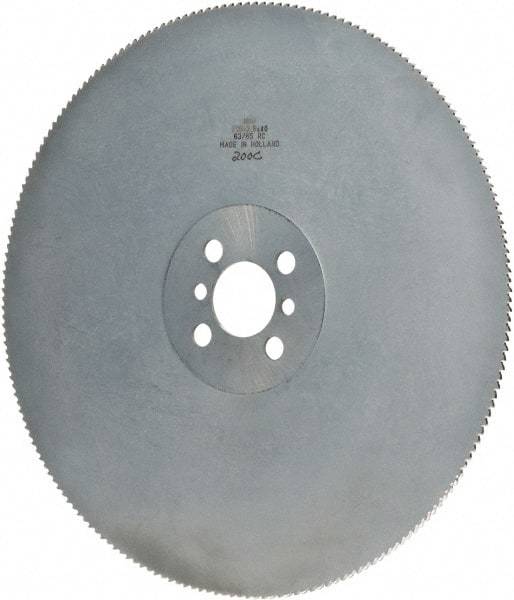 Kinkelder Saw - 350mm Blade Diam, 160 Teeth, High Speed Steel Cold Saw Blade - 40mm Arbor Hole Diam, 2.5mm Blade Thickness - Top Tool & Supply