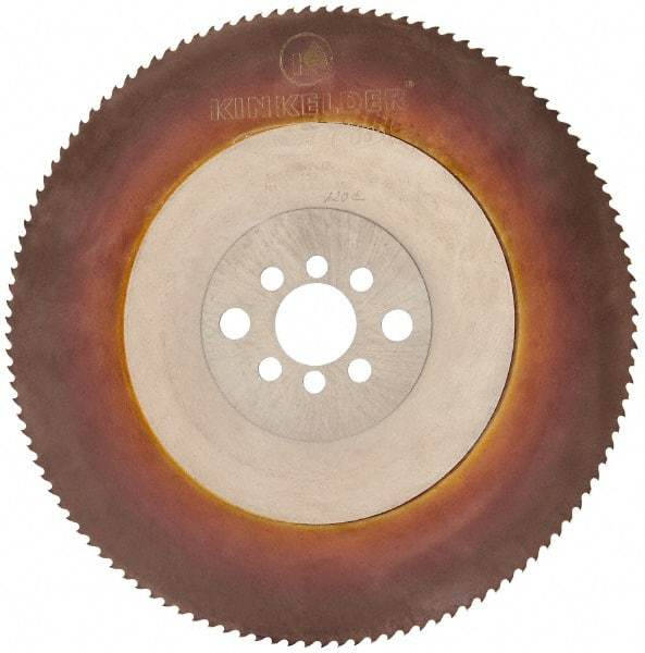 Kinkelder Saw - 250mm Blade Diam, 120 Teeth, High Speed Steel Cold Saw Blade - 32mm Arbor Hole Diam, 2mm Blade Thickness - Top Tool & Supply