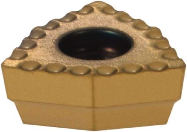 Komet - WOEX05T304 03 Grade BK8425 Carbide Indexable Drill Insert - TiAlN/TiN Finish, Trigon, 8mm Inscribed Circle - Top Tool & Supply