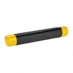 PRO-SAFE - 6' Long x 3' Wide, Dry Environment, Anti-Fatigue Matting - Black with Yellow Borders, Urethane with Vinyl Sponge Base, Beveled on 4 Sides - Top Tool & Supply