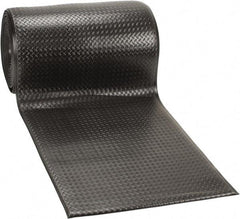 PRO-SAFE - 60' Long x 3' Wide, Dry Environment, Anti-Fatigue Matting - Black, Vinyl with Vinyl Sponge Base, Beveled on 4 Sides - Top Tool & Supply