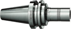 Schunk - CAT40 Taper Shank 32mm Hole End Mill Holder/Adapter - 45mm Nose Diam, 90mm Projection, Through Coolant - Exact Industrial Supply