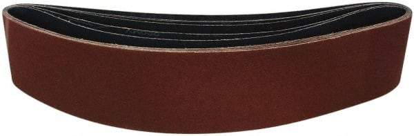 Tru-Maxx - 6" Wide x 89" OAL, 60 Grit, Aluminum Oxide Abrasive Belt - Aluminum Oxide, Coarse, Coated, X Weighted Cloth Backing, Dry - Top Tool & Supply