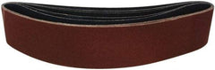 Tru-Maxx - 6" Wide x 79" OAL, 80 Grit, Aluminum Oxide Abrasive Belt - Aluminum Oxide, Medium, Coated, X Weighted Cloth Backing, Dry - Top Tool & Supply