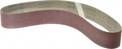 Tru-Maxx - 2" Wide x 36" OAL, 80 Grit, Aluminum Oxide Abrasive Belt - Aluminum Oxide, Medium, Coated, X Weighted Cloth Backing, Dry - Top Tool & Supply