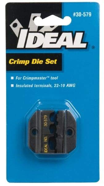 Ideal - Terminal Crimper - Insulated Terminal 22-10 AWG - Die Set Only Style - Top Tool & Supply