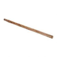 Made in USA - 36" Long Replacement Handle for Sledge Hammers - 1-3/8" Eye Length x 1" Eye Width, Hickory, Material Grade Type B - Top Tool & Supply