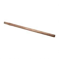 Made in USA - 36" Long Replacement Handle for Sledge Hammers - 1-1/2" Eye Length x 1-1/4" Eye Width, Hickory, Material Grade Type B - Top Tool & Supply