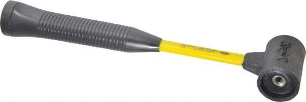 NUPLA - 1 Lb Head 1-1/2" Face Composite Nonmarring Hammer without Faces - Fiberglass Handle - Top Tool & Supply