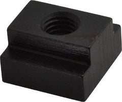 Gibraltar - 1/2-13 Tapped Through T Slot Nut - 3/4" Slot Width, 1-1/4 x 15/32" Base Width x Height, 1-1/4 x 3/4" OAL x Height - Top Tool & Supply