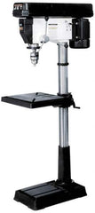 Jet - 20" Swing, Step Pulley Drill Press - 12 Speed, 1-1/2 hp, Single Phase - Top Tool & Supply