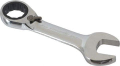 Blackhawk by Proto - 19mm 12 Point Combination Wrench - 15° Head Angle, 5-1/2" OAL, Steel, Chrome Finish - Top Tool & Supply