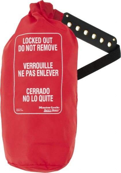 Master Lock - Lockout Cinch Bags, Wheel Locks & Lockable Covers Device Type: Lockout Cinch Bag Language: English/Spanish - Top Tool & Supply