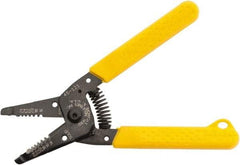 Ideal - 26 to 16 AWG Capacity Wire Stripper - 6" OAL, Plastic Cushion Handle - Top Tool & Supply