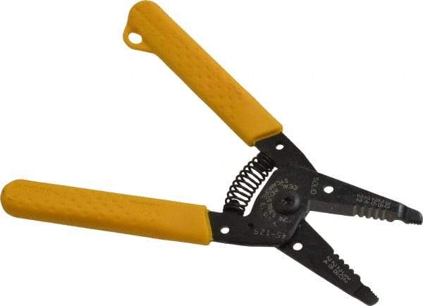 Ideal - 30 to 22 AWG Capacity Wire Stripper - 6" OAL, Plastic Cushion Handle - Top Tool & Supply