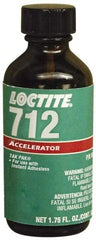 Loctite - 1.75 Fluid Ounce, Clear Adhesive Accelerator - For Use with Instant Adhesive - Top Tool & Supply