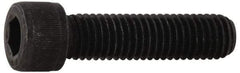 Value Collection - 7/16-14 UNC Hex Socket Drive, Socket Cap Screw - Alloy Steel, Black Oxide Finish, Fully Threaded, 1-1/2" Length Under Head - Top Tool & Supply